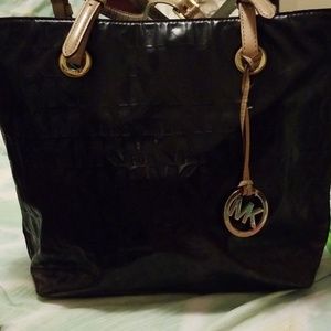 Authentic Michael kors  patent leather bag